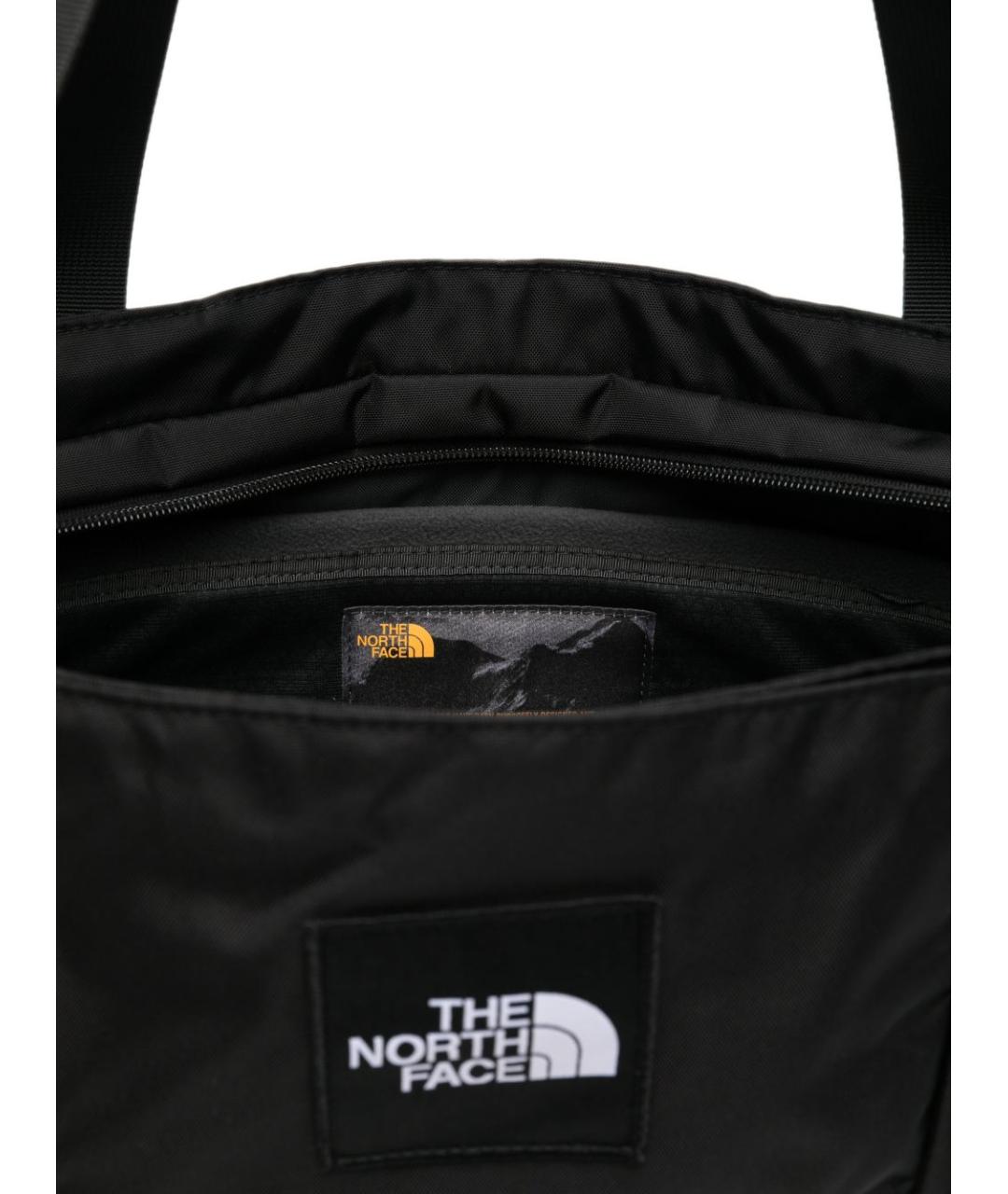 THE NORTH FACE Черная нейлоновая дорожная/спортивная сумка, фото 3