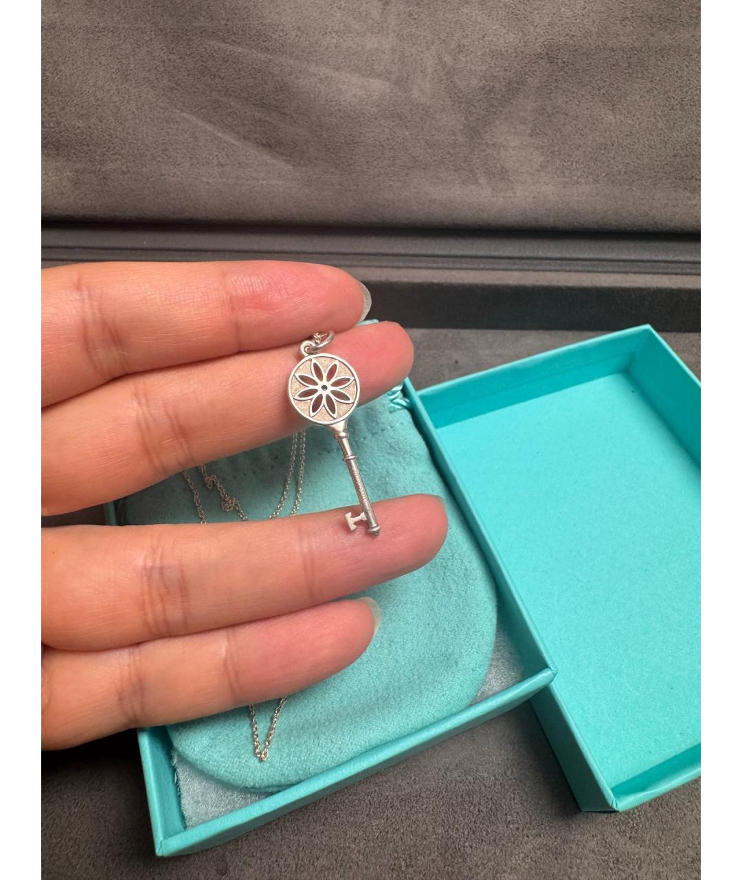 TIFFANY&CO Серебряная серебряная подвеска, фото 3