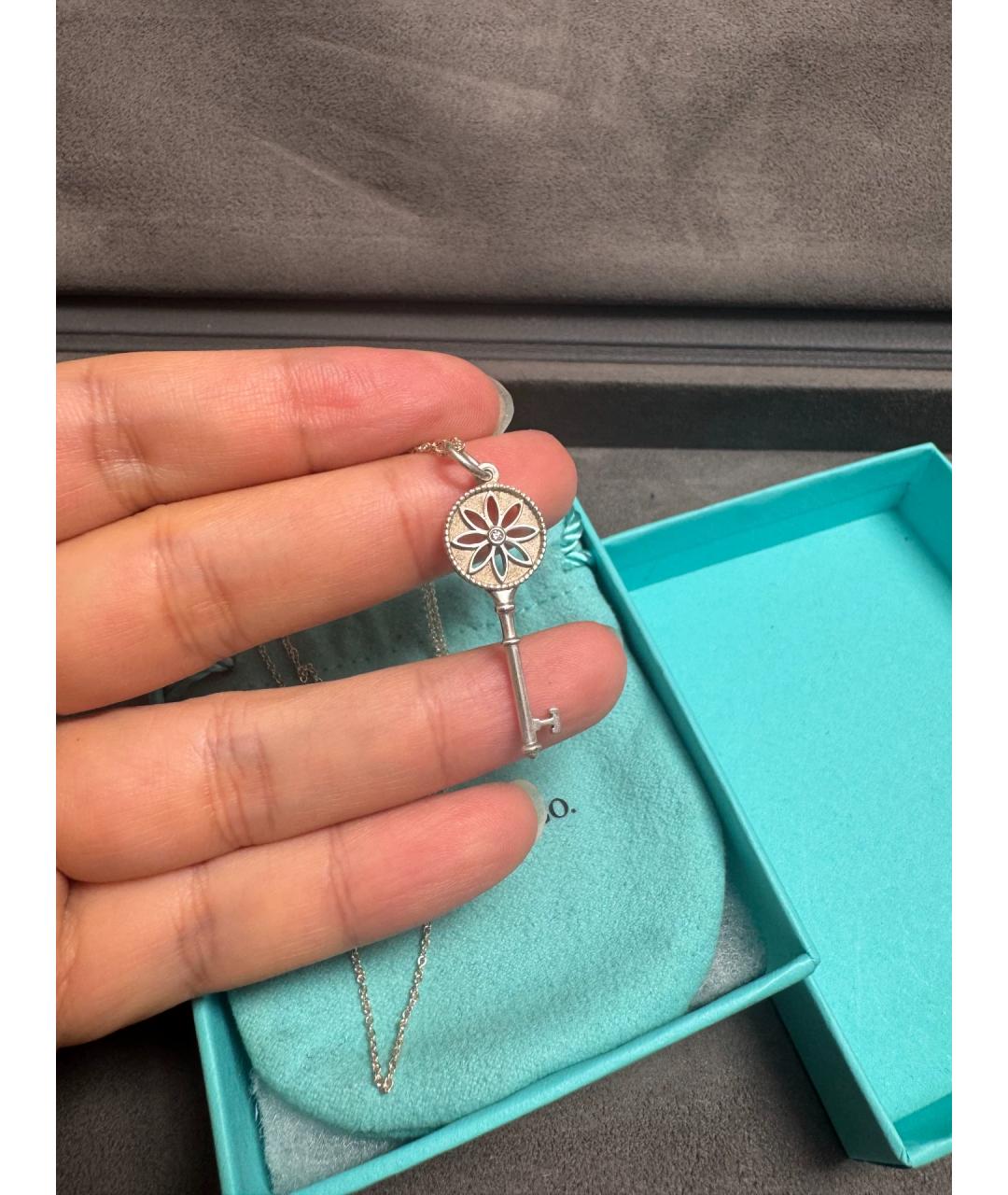 TIFFANY&CO Серебряная серебряная подвеска, фото 2
