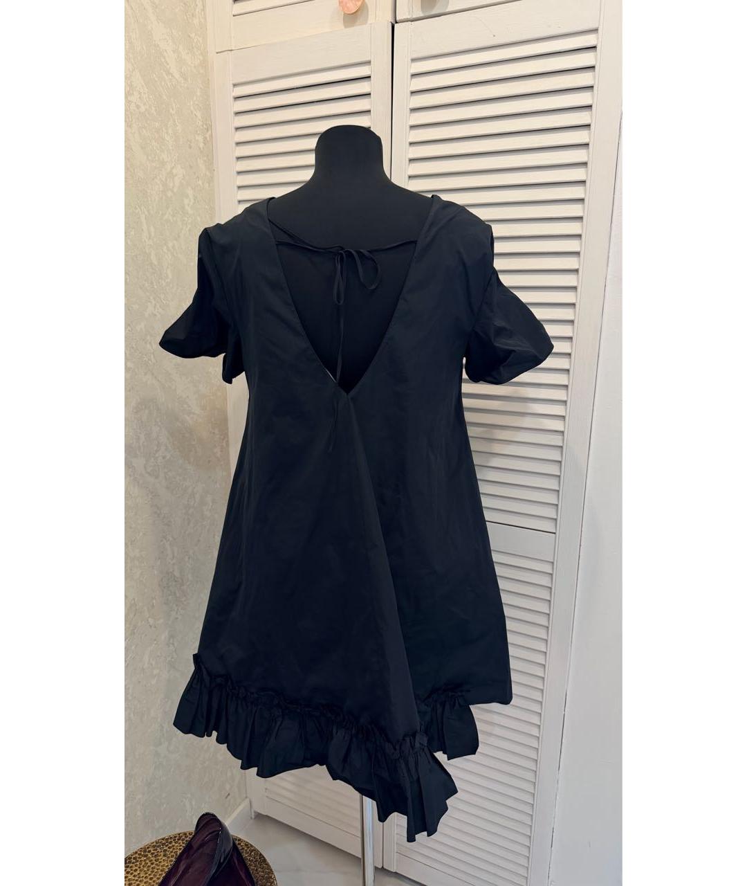 RED VALENTINO Черное повседневное платье, фото 2