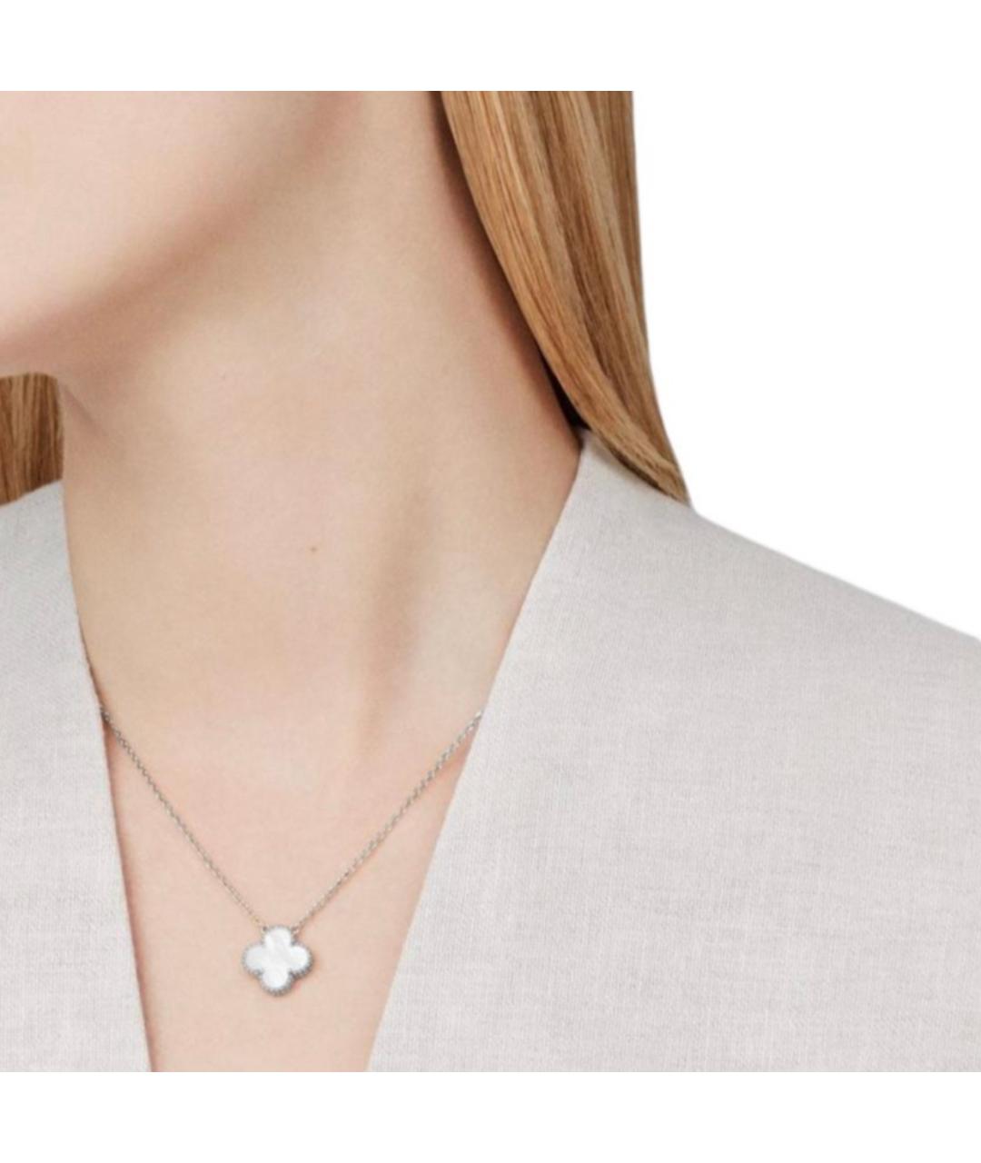 VAN CLEEF & ARPELS Серебряное колье из белого золота, фото 2