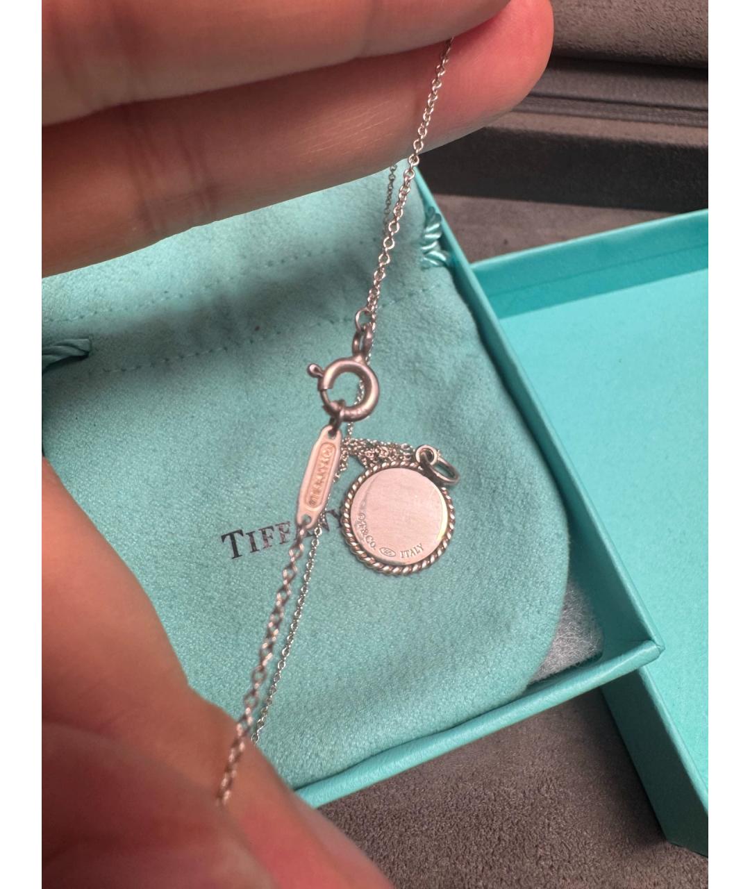 TIFFANY&CO Серебряное серебряное колье, фото 5