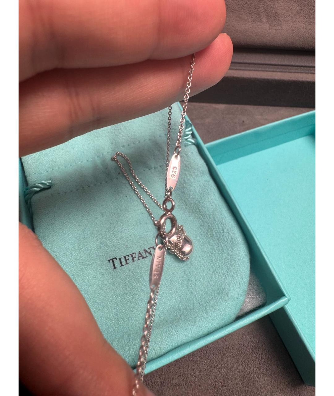 TIFFANY&CO Серебряная серебряная подвеска, фото 7