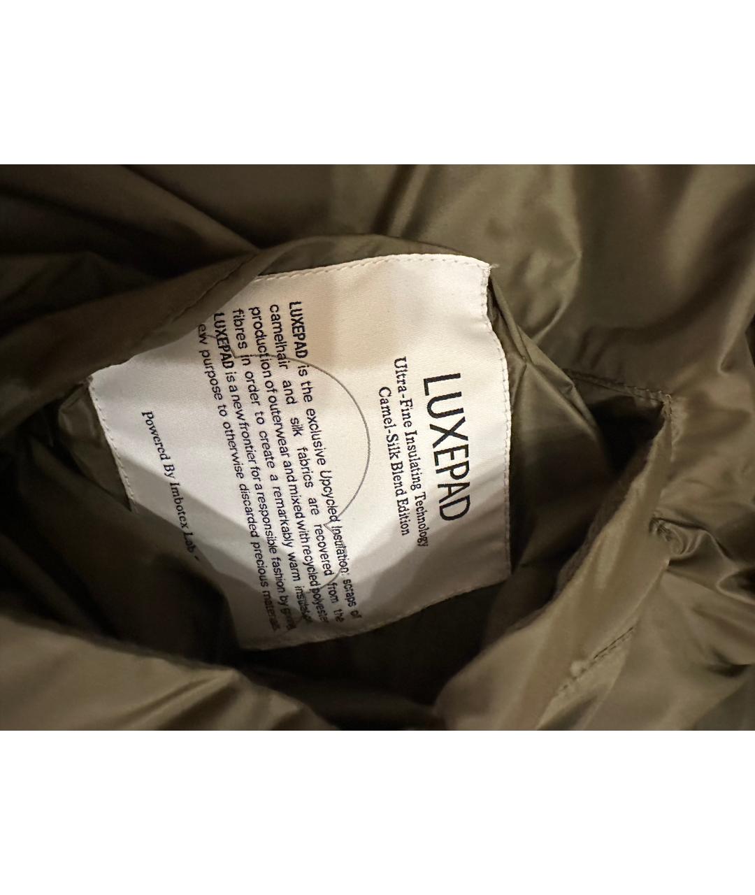 WEEKEND MAX MARA Хаки полиамидовая куртка, фото 9