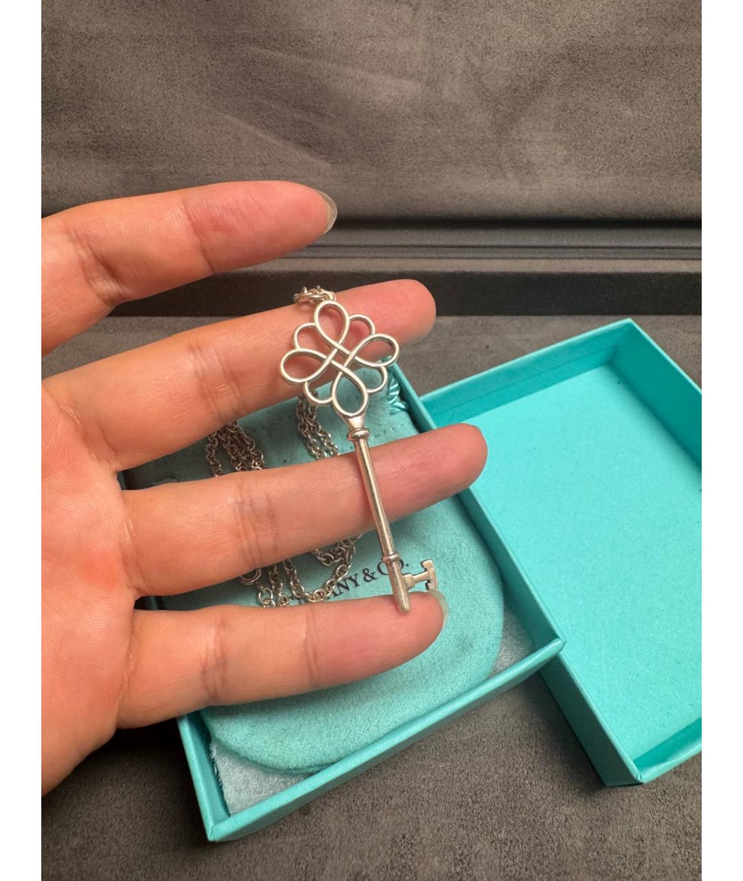 TIFFANY&CO Серебряный серебряный кулон, фото 2