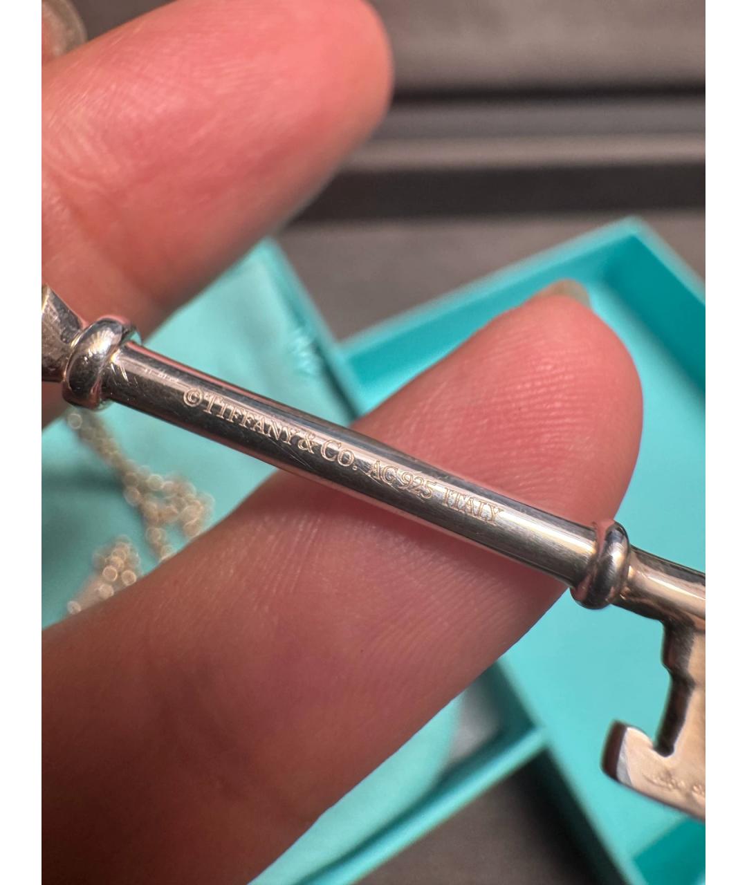 TIFFANY&CO Серебряный серебряный кулон, фото 6