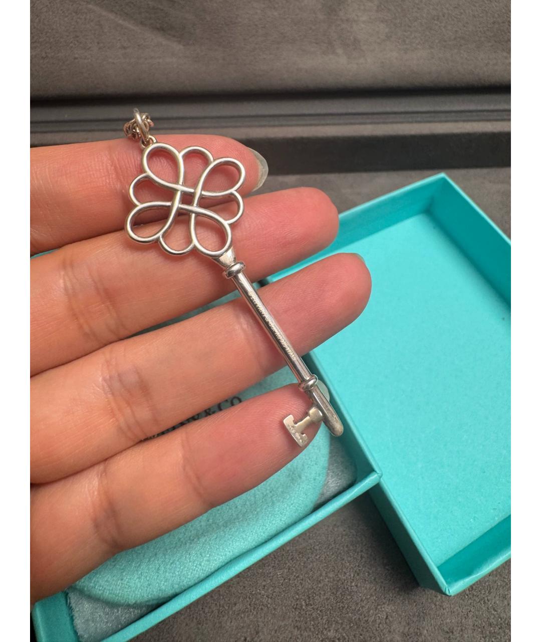 TIFFANY&CO Серебряный серебряный кулон, фото 5