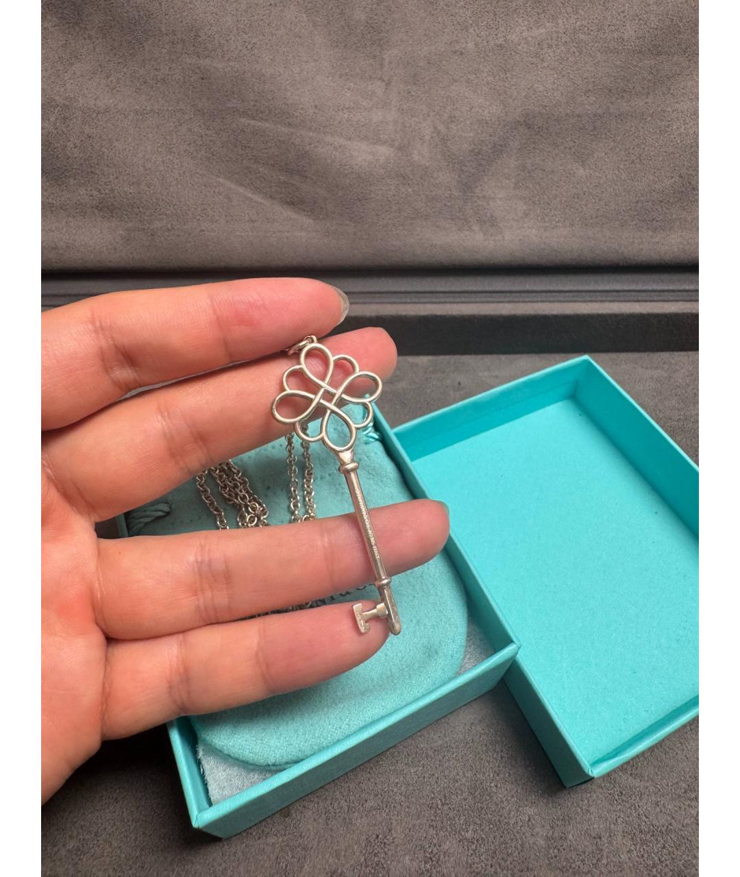 TIFFANY&CO Серебряный серебряный кулон, фото 3