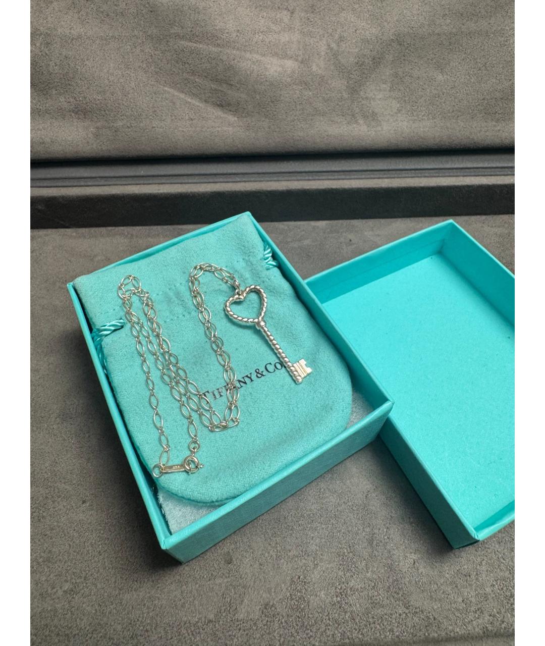 TIFFANY&CO Серебряная серебряная подвеска, фото 8
