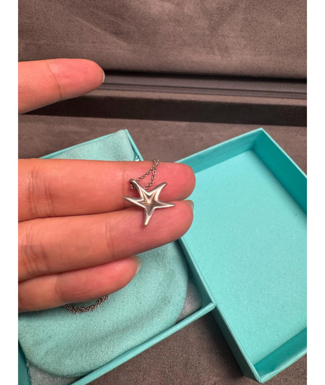 TIFFANY&CO Серебряная серебряная подвеска, фото 3