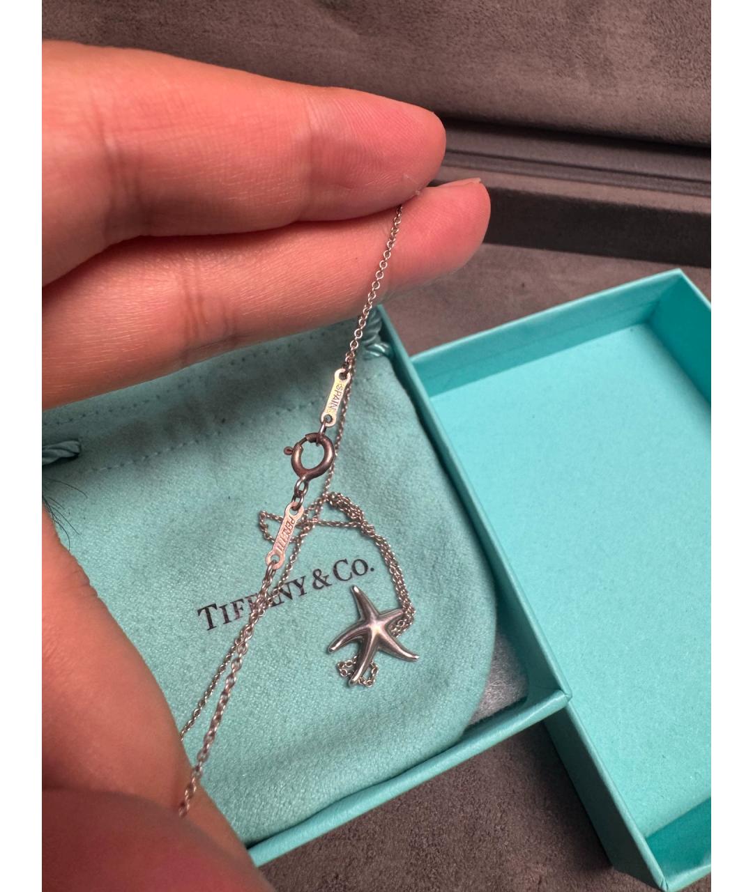 TIFFANY&CO Серебряная серебряная подвеска, фото 5