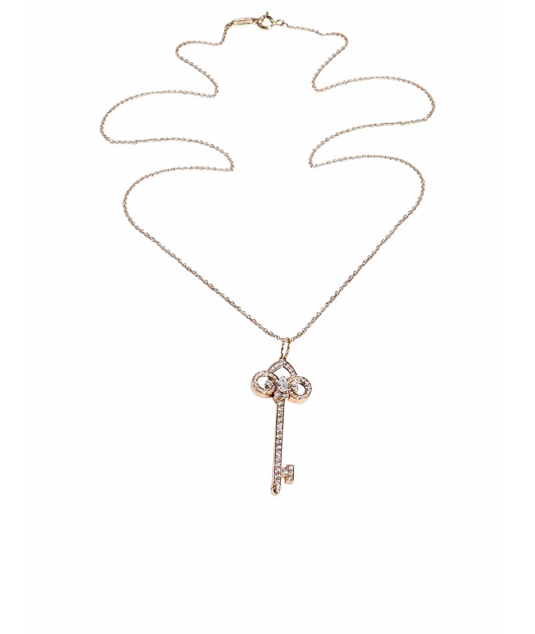 TIFFANY&CO Золотое колье из розового золота, фото 1