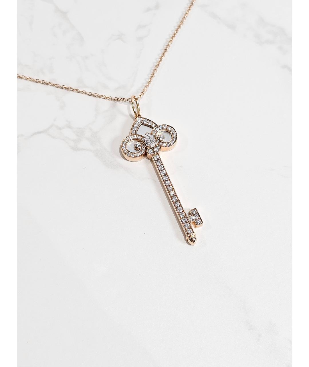 TIFFANY&CO Золотое колье из розового золота, фото 2