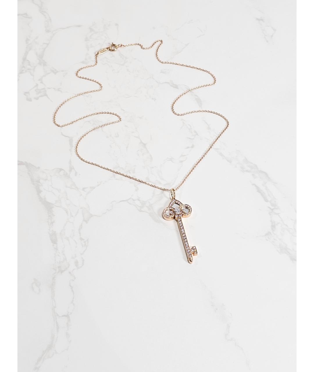 TIFFANY&CO Золотое колье из розового золота, фото 3