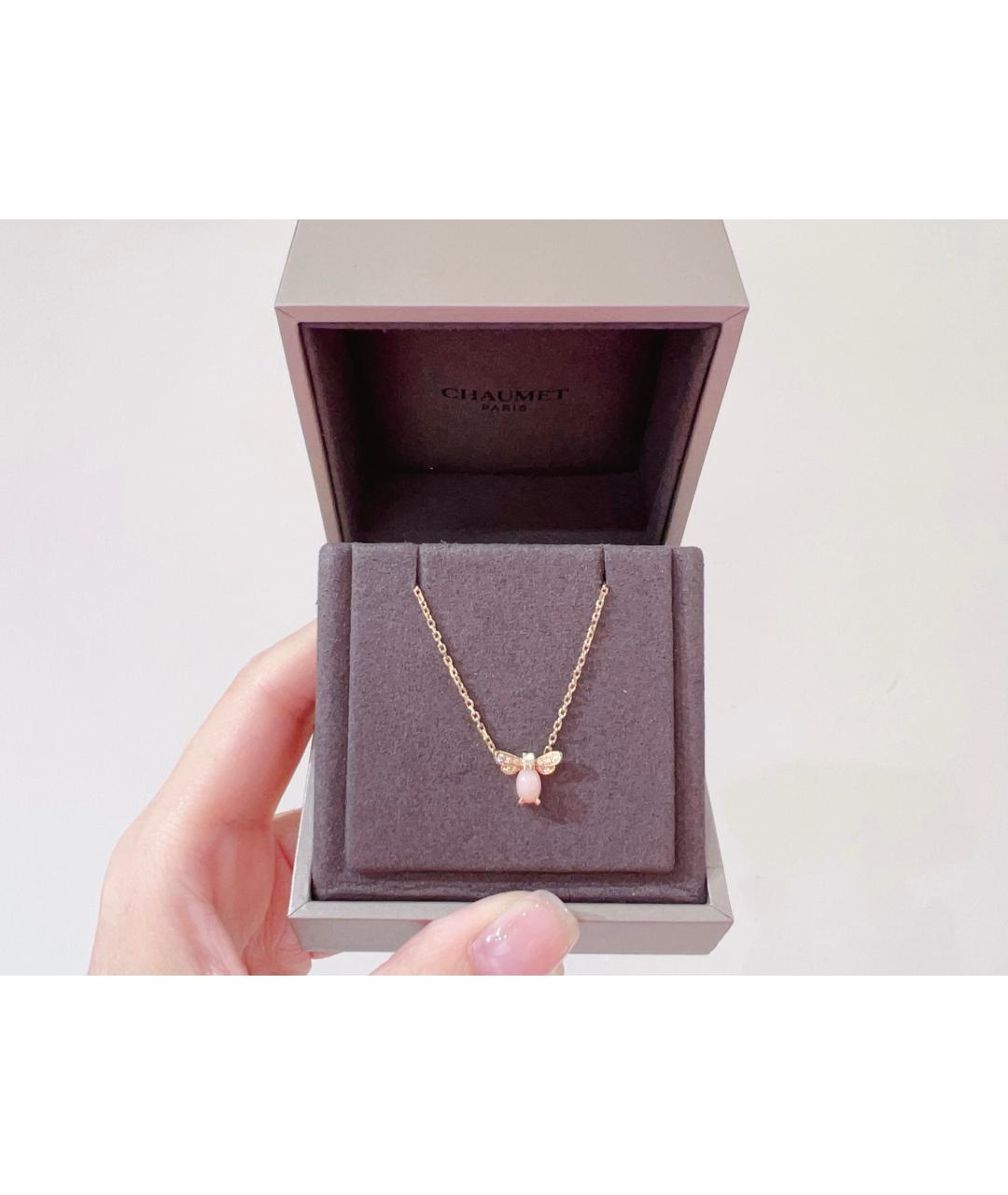 CHAUMET Золотое колье из розового золота, фото 9