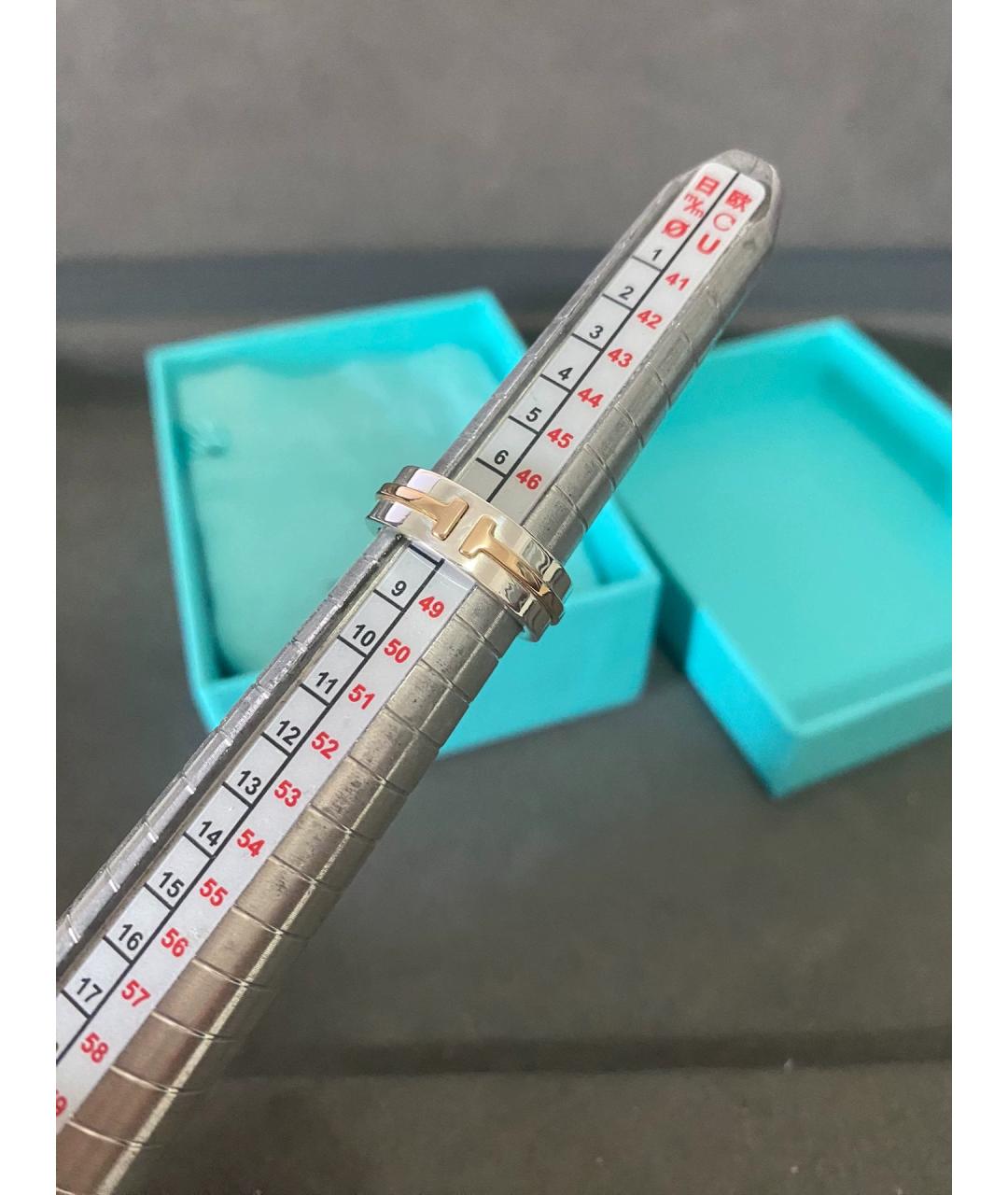 TIFFANY&CO Золотое серебряное кольцо, фото 9