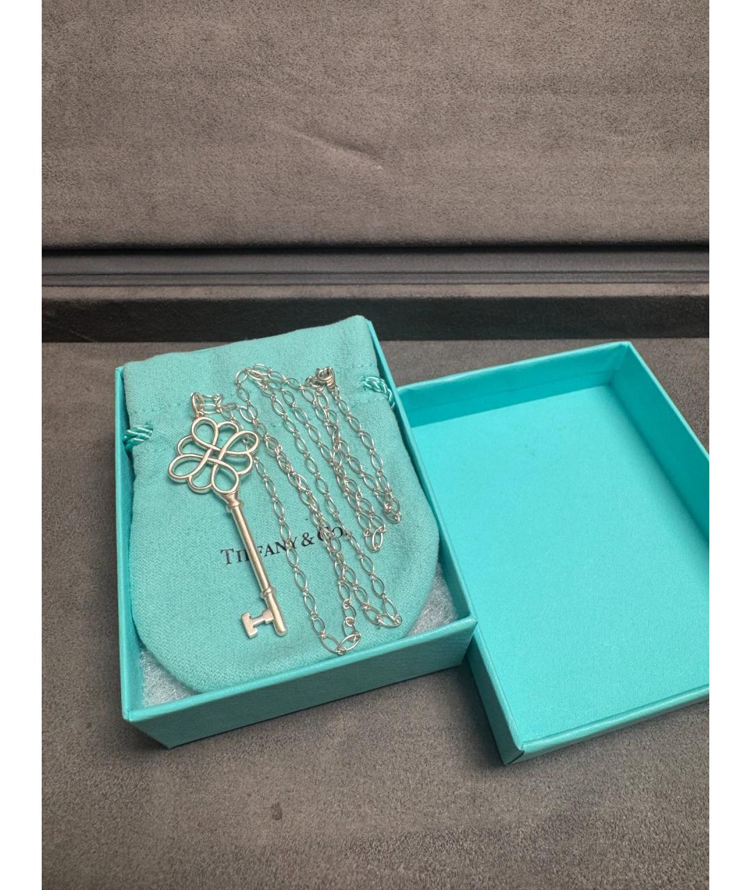 TIFFANY&CO Серебряная серебряная подвеска, фото 6