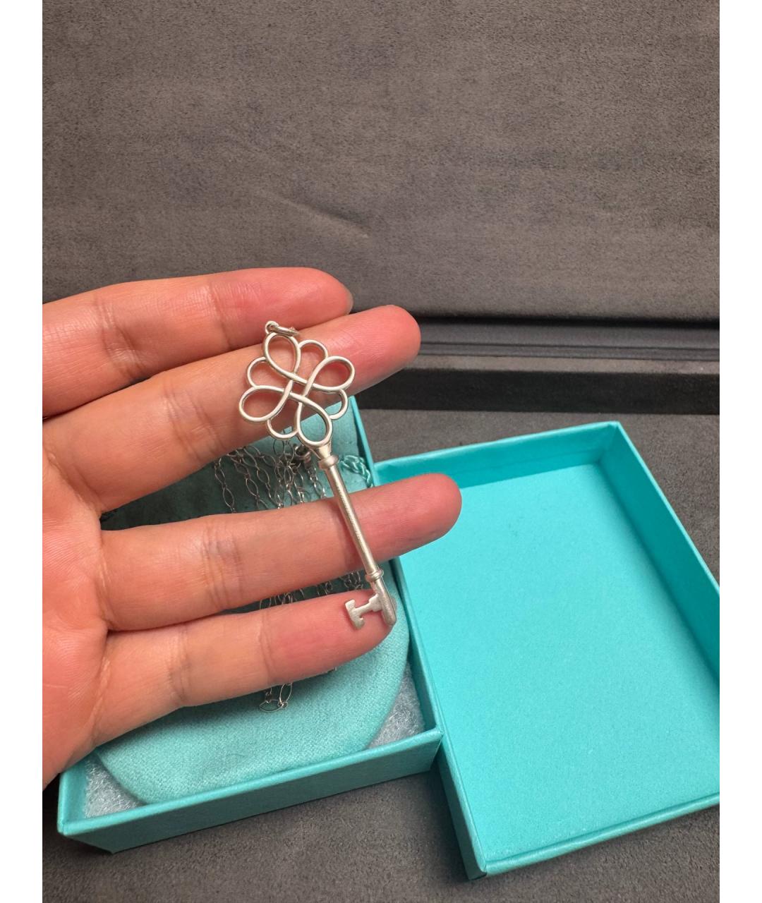 TIFFANY&CO Серебряная серебряная подвеска, фото 2