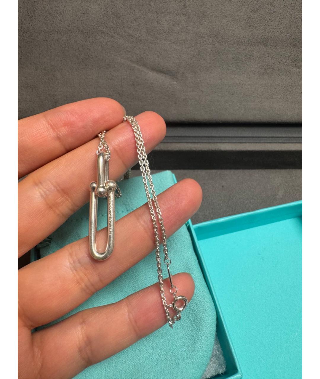 TIFFANY&CO Серебряная серебряная цепочка, фото 4