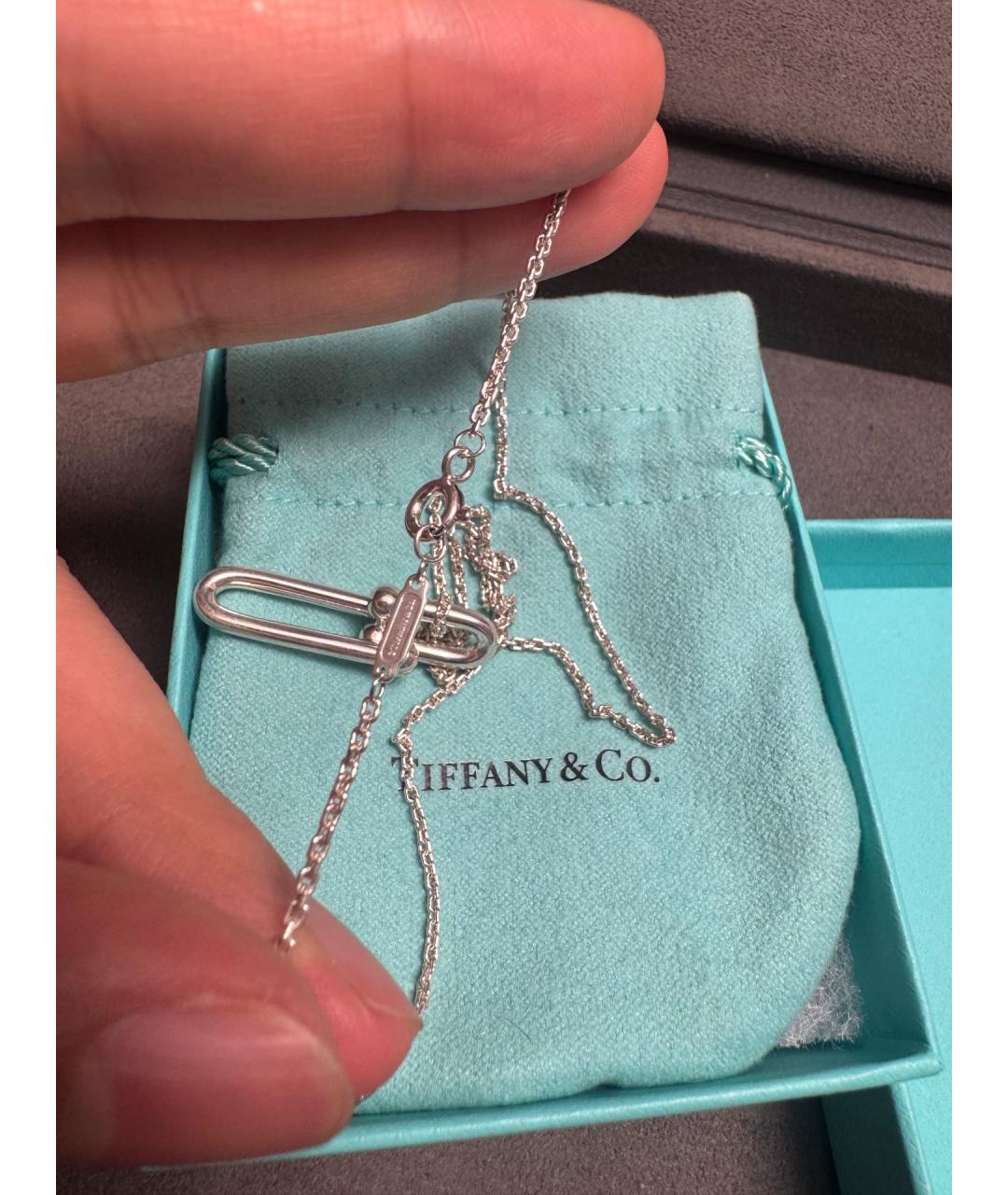 TIFFANY&CO Серебряная серебряная цепочка, фото 7