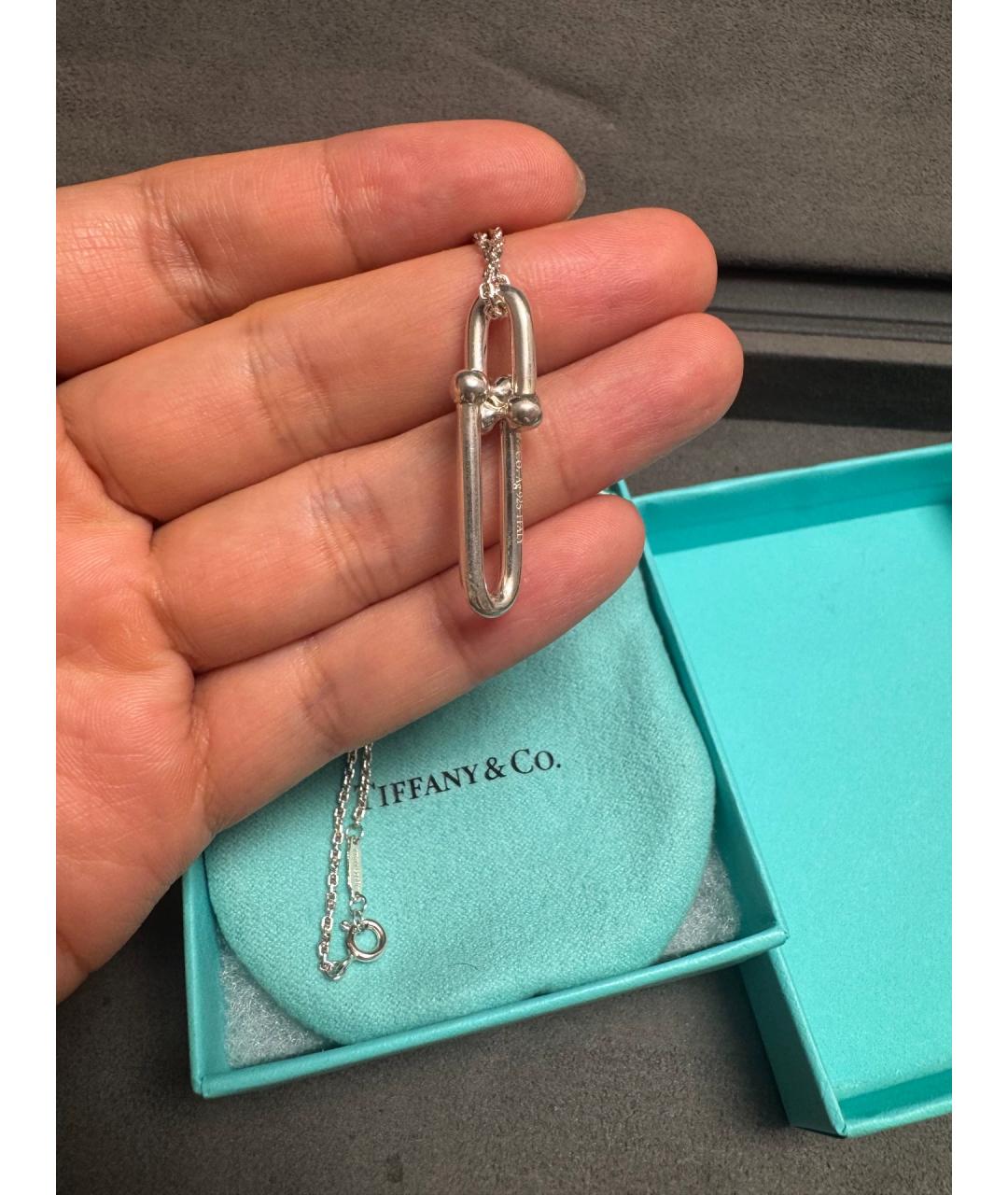 TIFFANY&CO Серебряная серебряная цепочка, фото 3