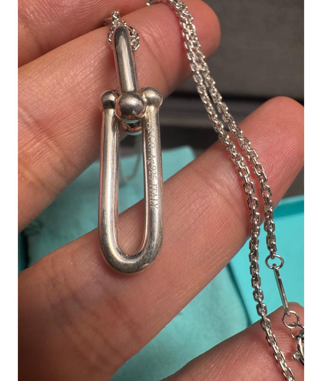 TIFFANY&CO Серебряная серебряная цепочка, фото 5