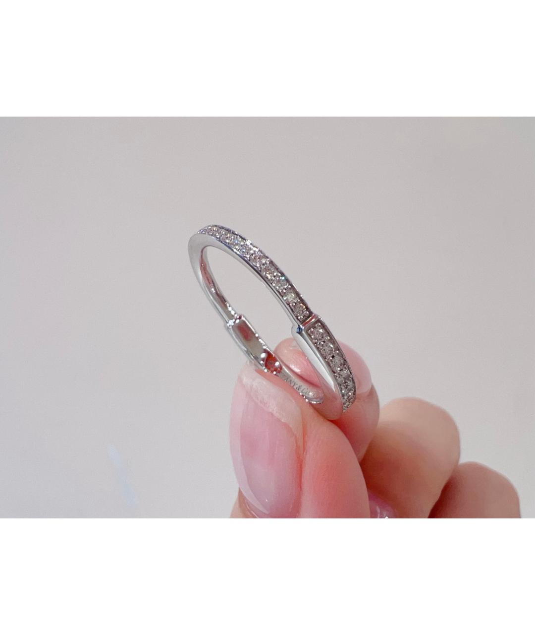 TIFFANY&CO Серебряное кольцо из белого золота, фото 5
