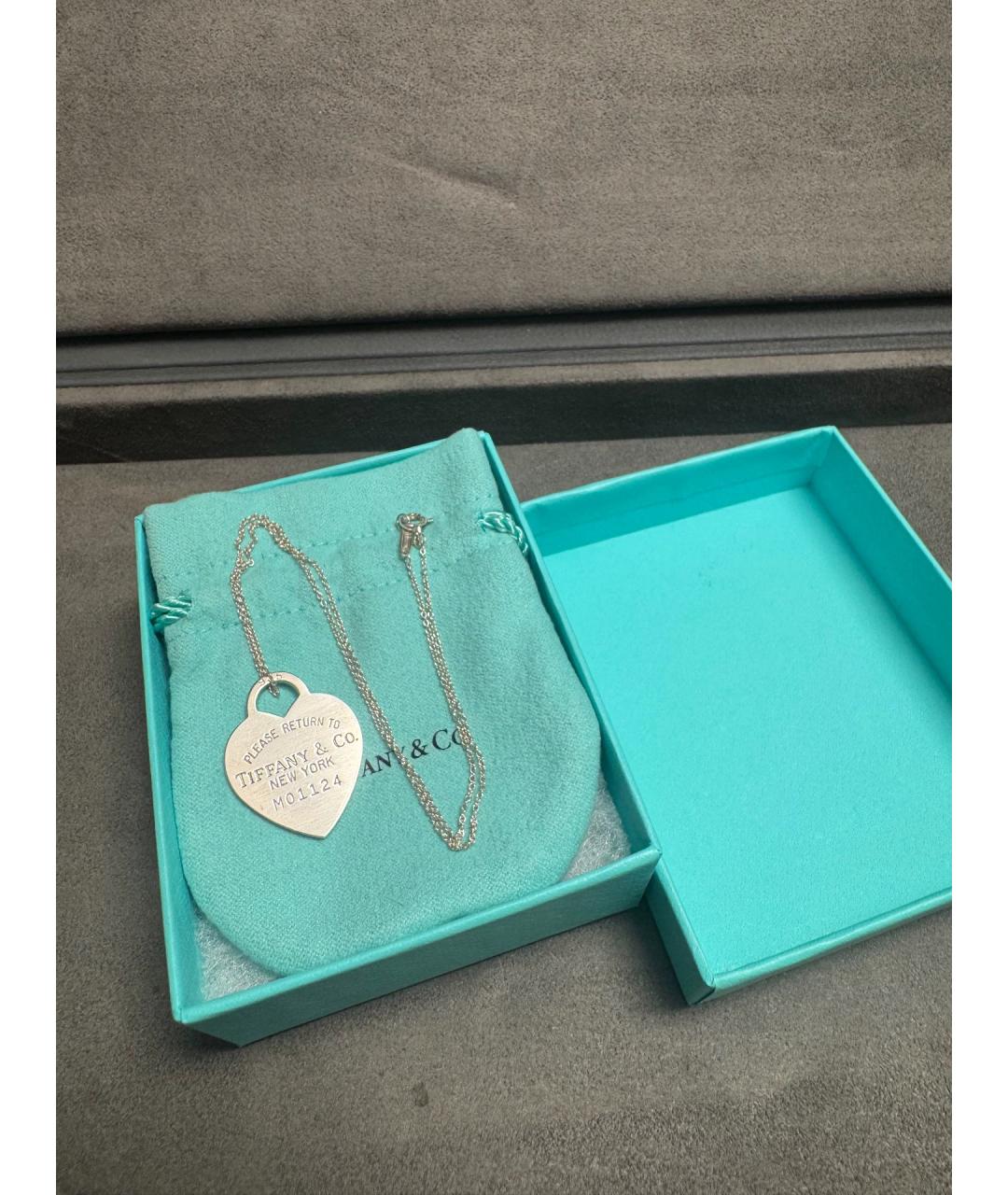 TIFFANY&CO Серебряный серебряный кулон, фото 7