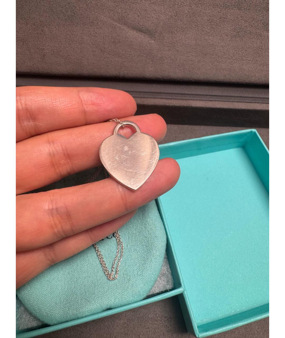 TIFFANY&CO Серебряный серебряный кулон, фото 3