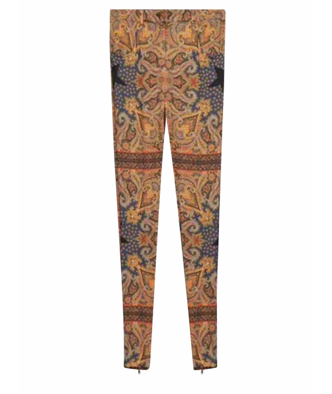 GIVENCHY Мульти вискозные брюки узкие, фото 1