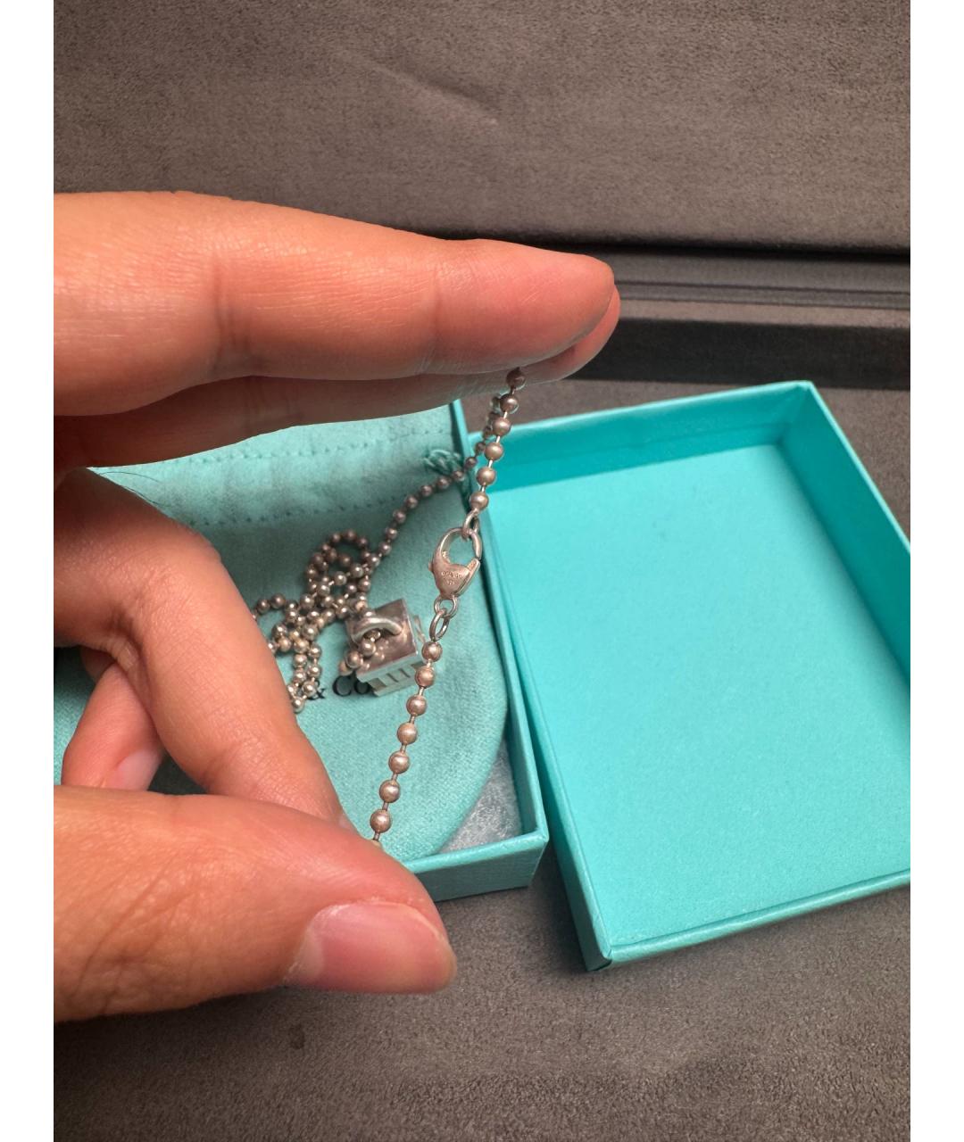 TIFFANY&CO Серебряное серебряное колье, фото 5