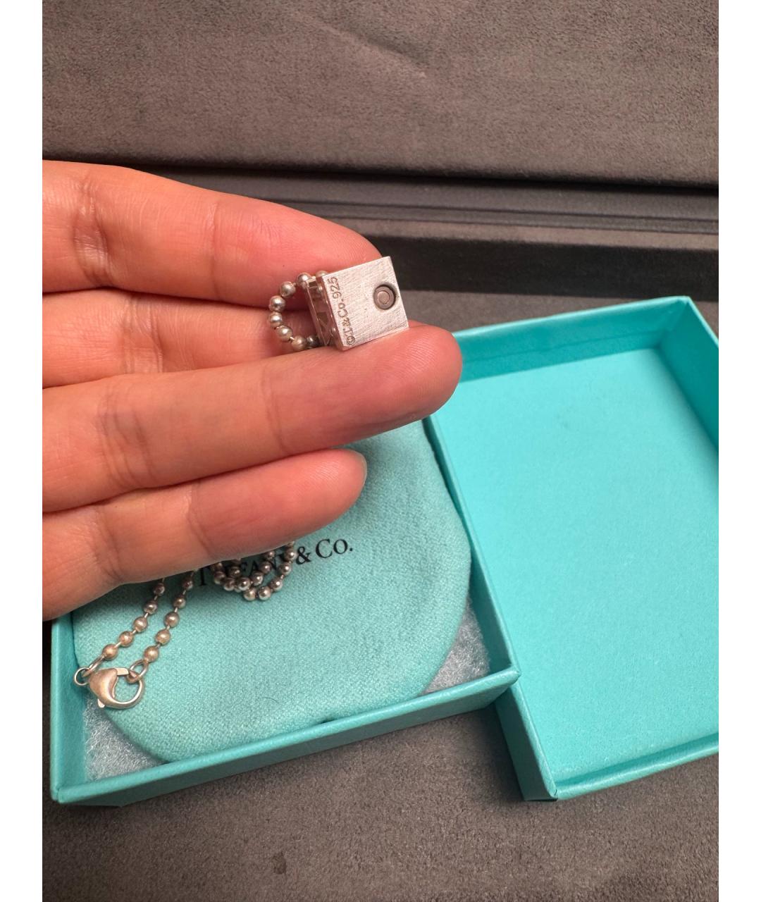TIFFANY&CO Серебряное серебряное колье, фото 4