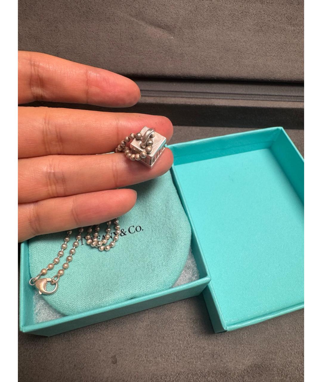 TIFFANY&CO Серебряное серебряное колье, фото 3