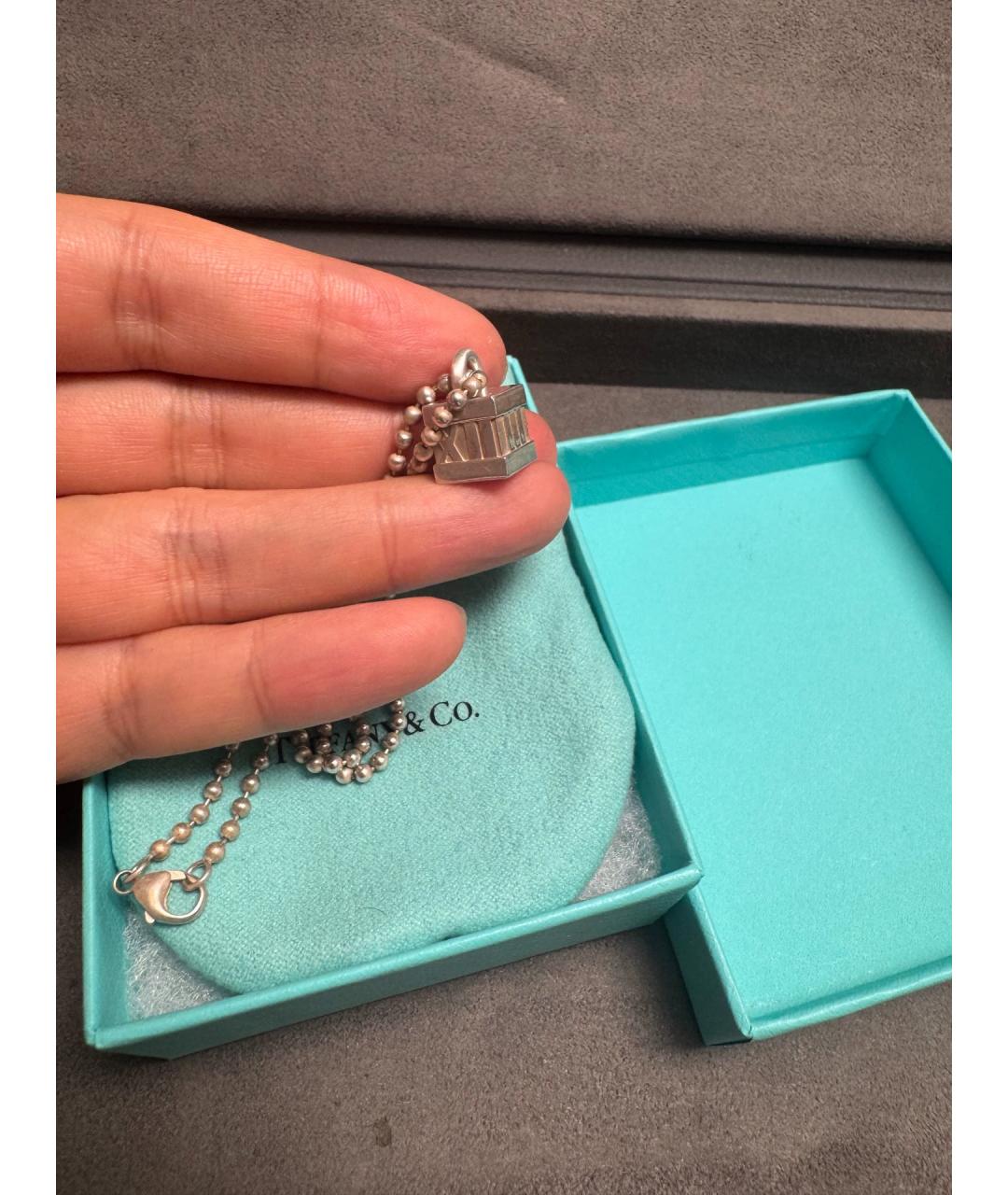 TIFFANY&CO Серебряное серебряное колье, фото 2