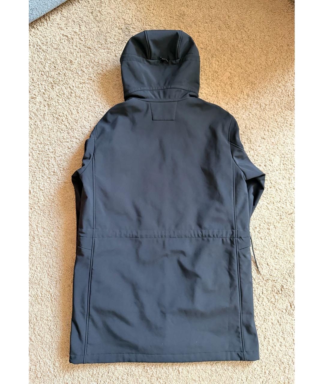 CP COMPANY Черная полиэстеровая парка, фото 2