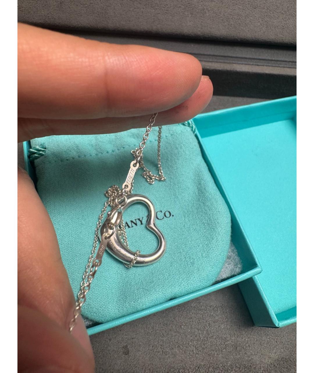 TIFFANY&CO Серебряный серебряный кулон, фото 2