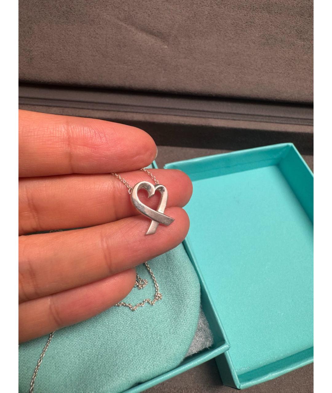 TIFFANY&CO Серебряный серебряный кулон, фото 2