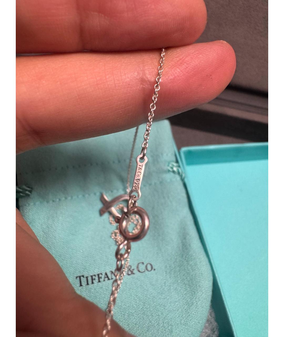 TIFFANY&CO Серебряный серебряный кулон, фото 5