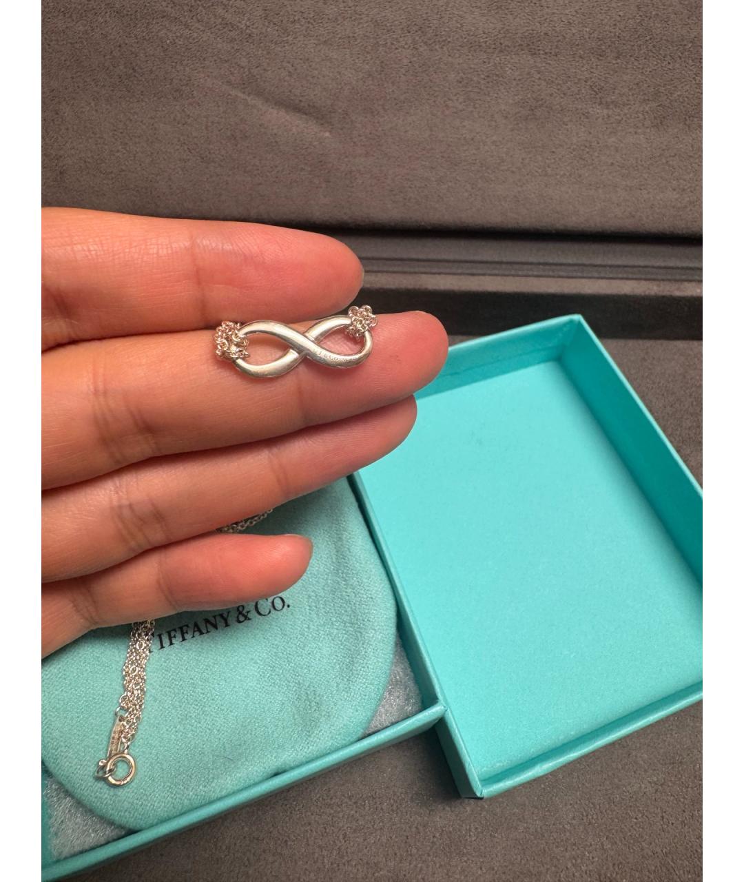 TIFFANY&CO Серебряный серебряный кулон, фото 3