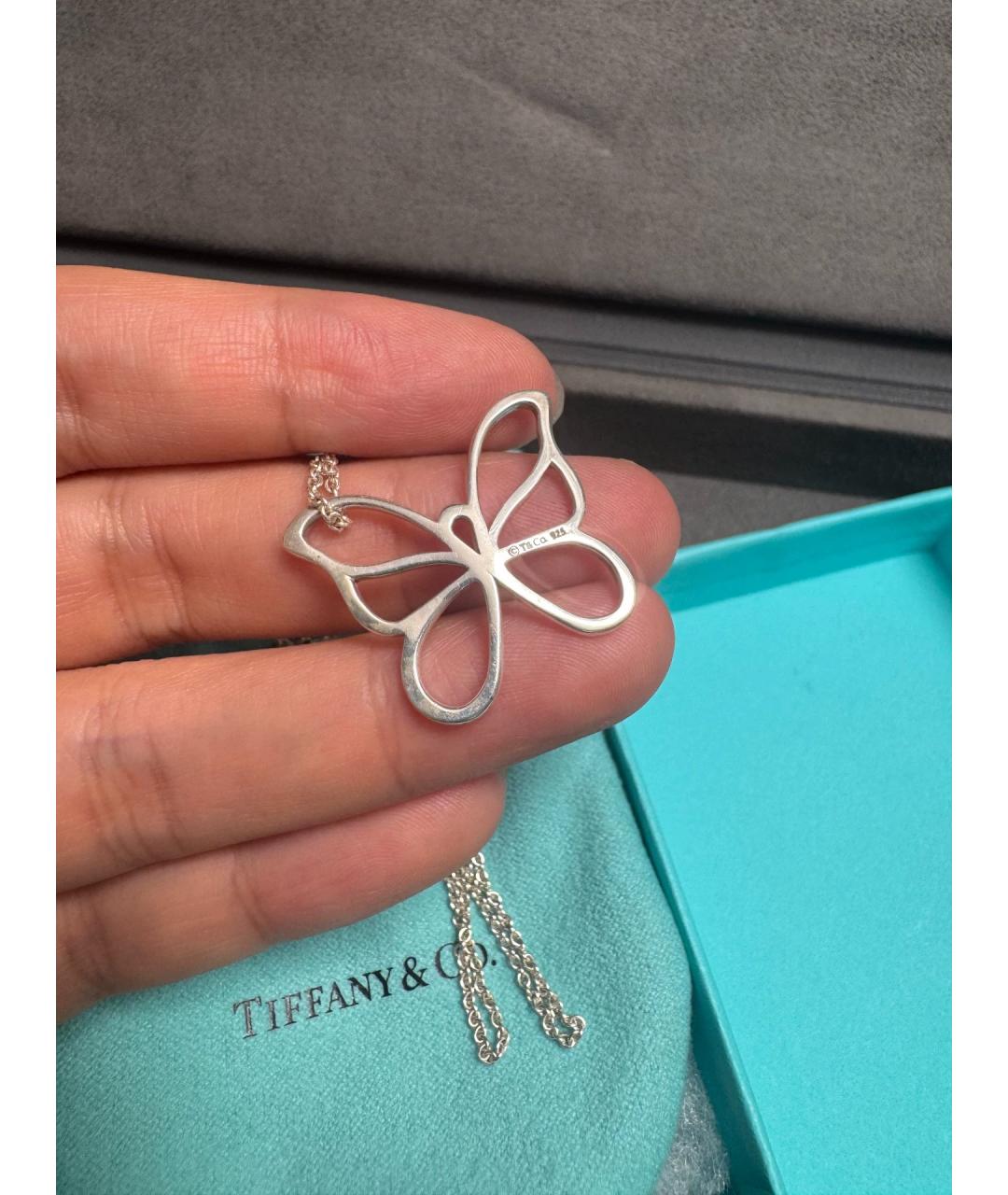TIFFANY&CO Серебряная серебряная подвеска, фото 3