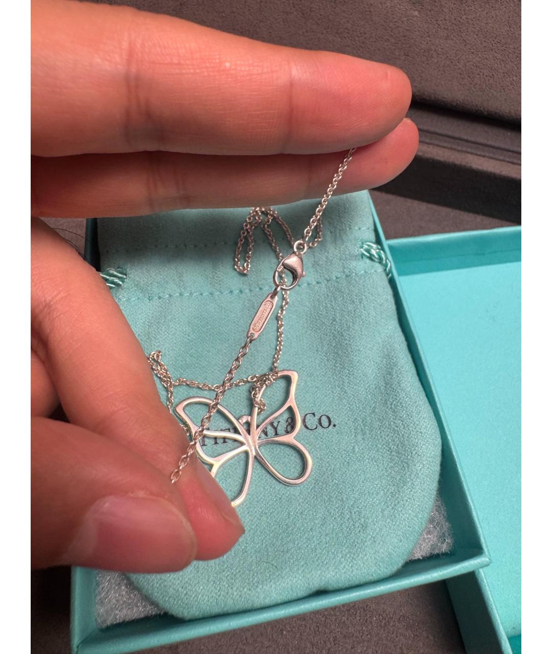 TIFFANY&CO Серебряная серебряная подвеска, фото 5