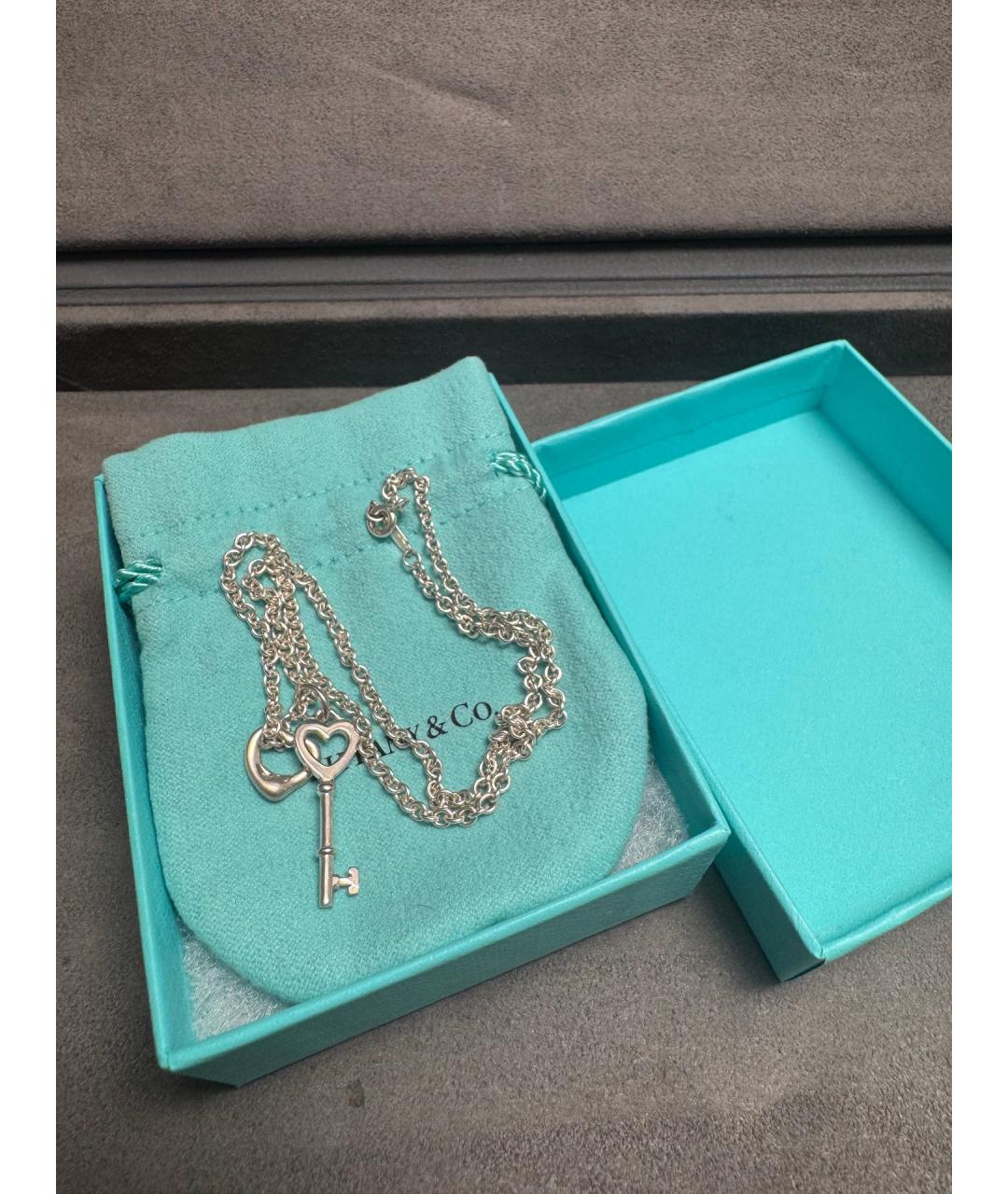 TIFFANY&CO Серебряная серебряная подвеска, фото 7