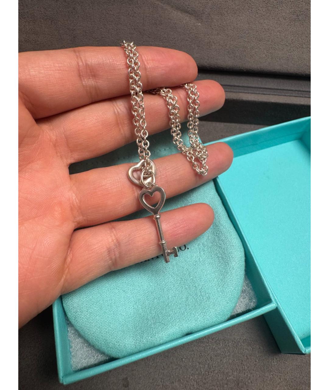 TIFFANY&CO Серебряная серебряная подвеска, фото 2