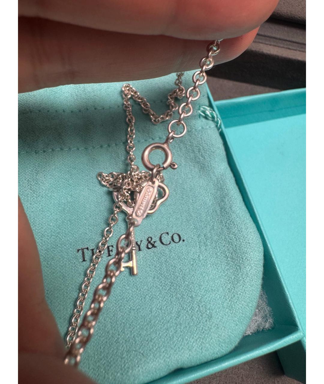 TIFFANY&CO Серебряная серебряная подвеска, фото 6
