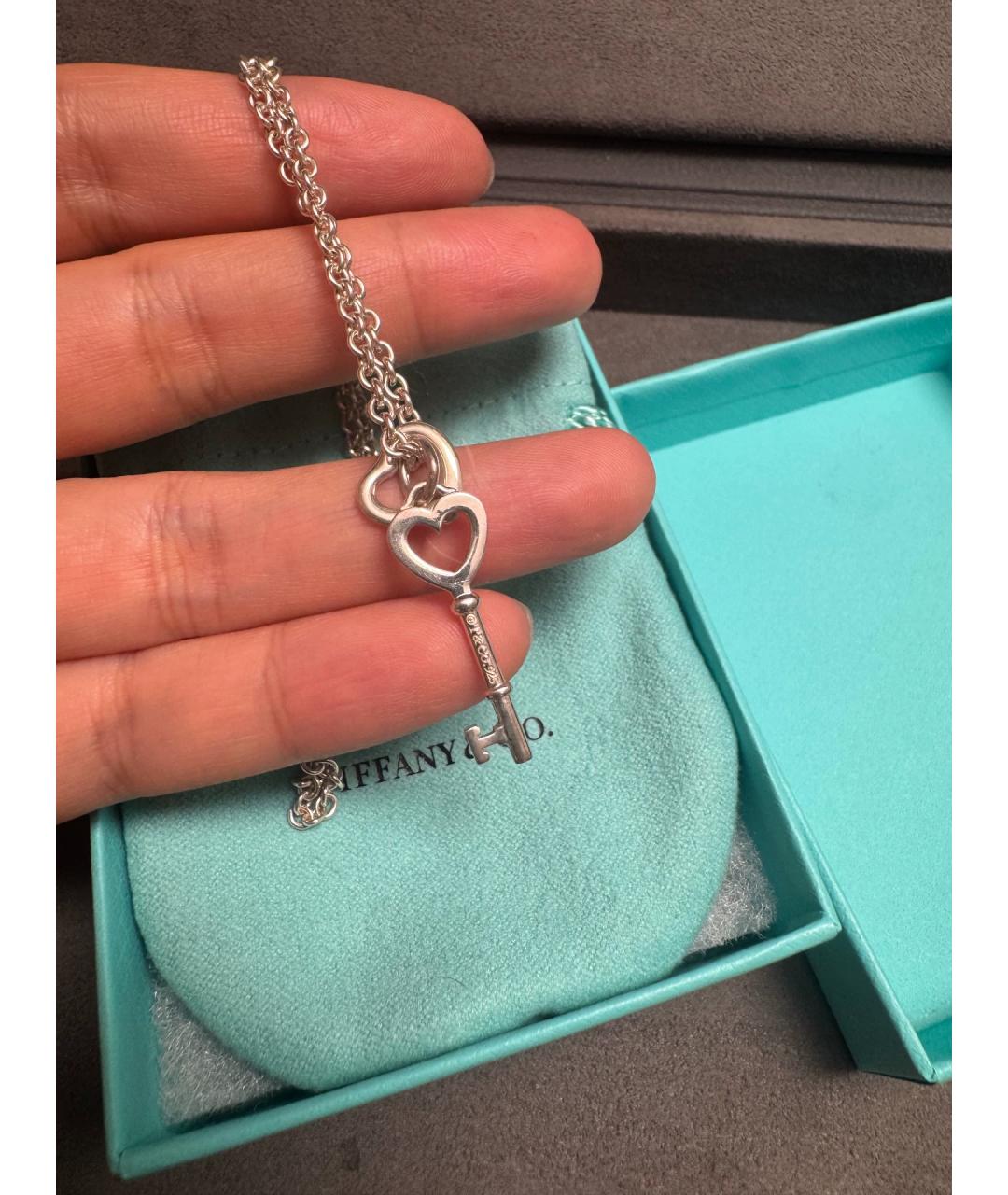 TIFFANY&CO Серебряная серебряная подвеска, фото 3