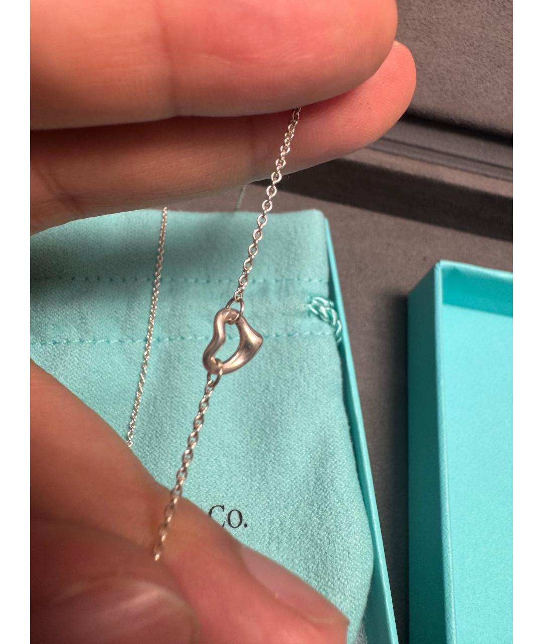 TIFFANY&CO Серебряная серебряная подвеска, фото 4