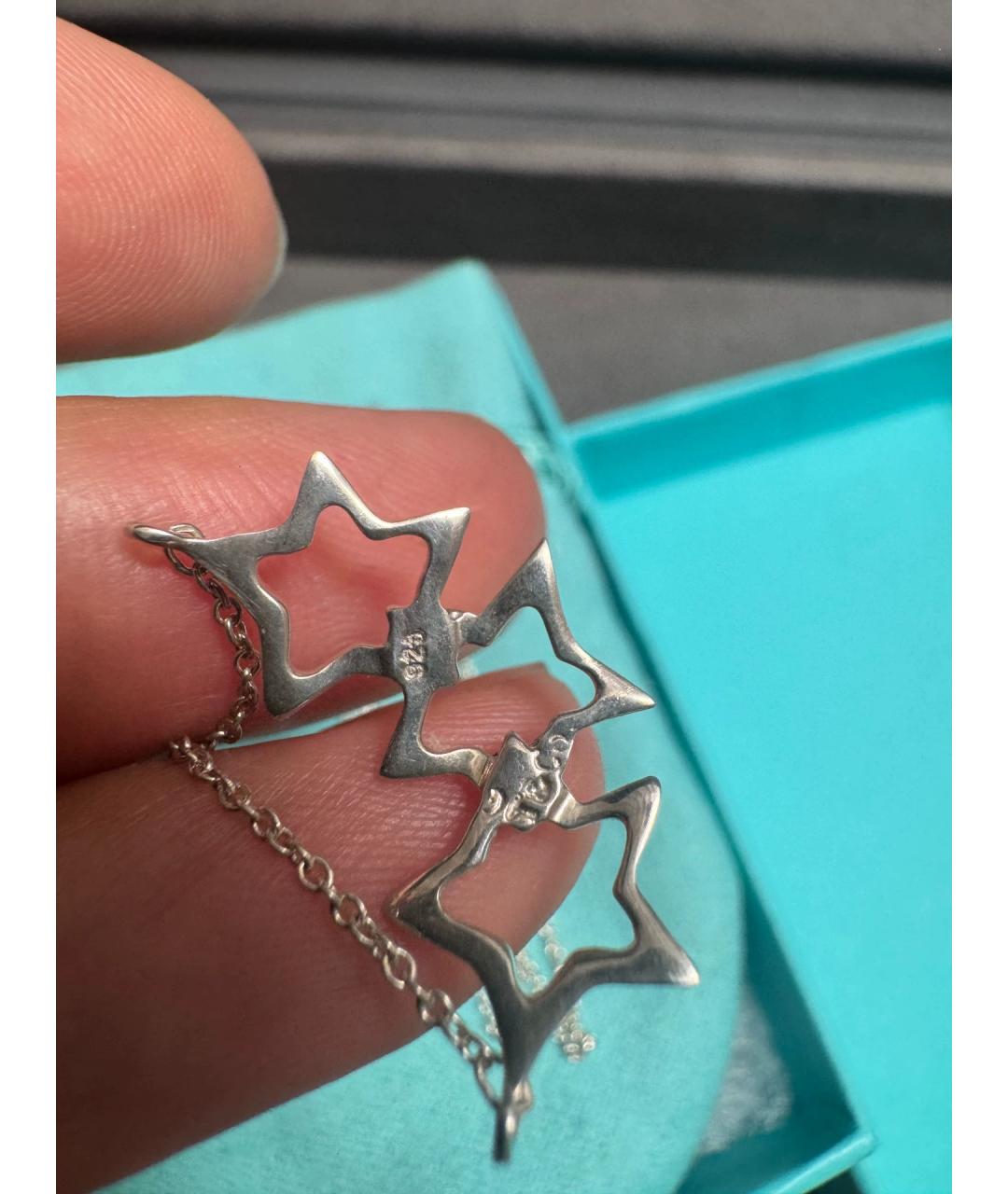 TIFFANY&CO Серебряная серебряная подвеска, фото 4