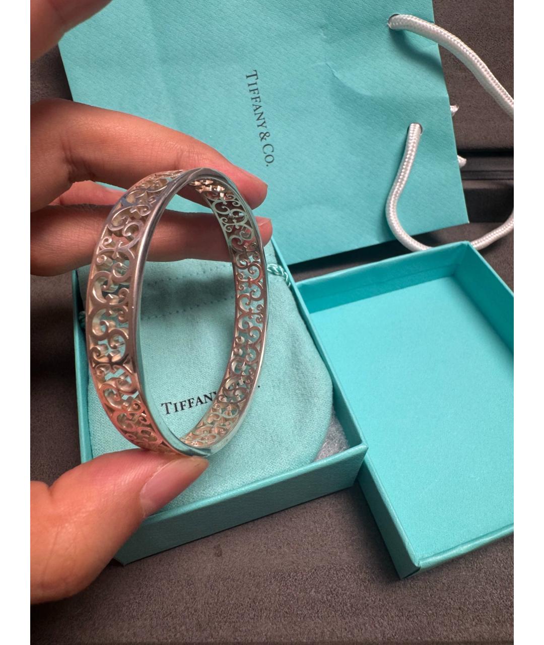 TIFFANY&CO Серебряный серебряный браслет, фото 5