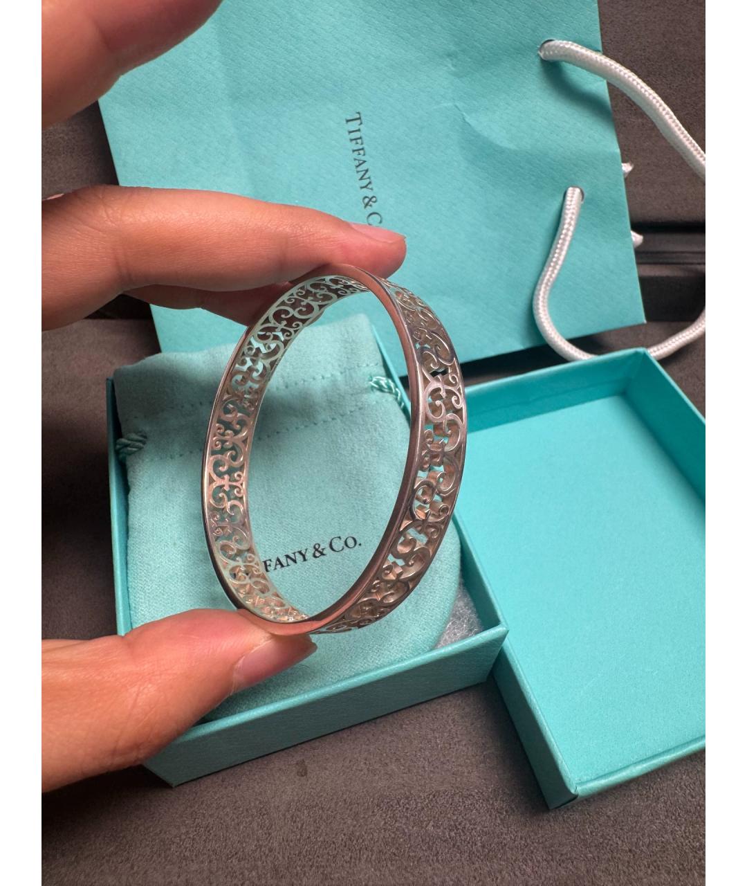 TIFFANY&CO Серебряный серебряный браслет, фото 4