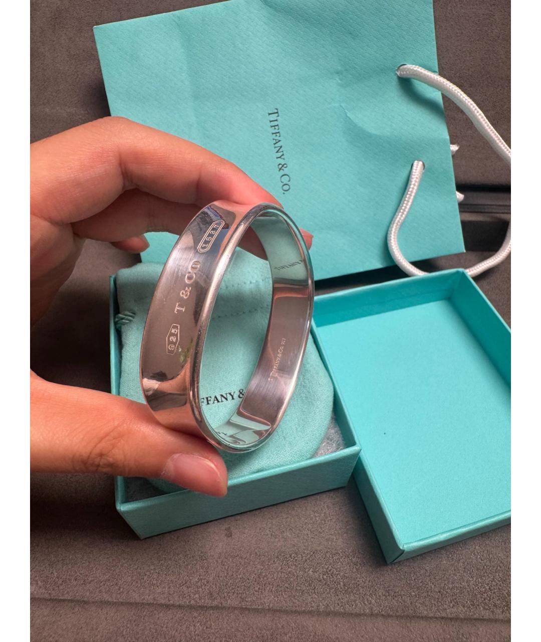TIFFANY&CO Серебряный серебряный браслет, фото 3